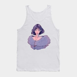 Mysterious girl Tank Top